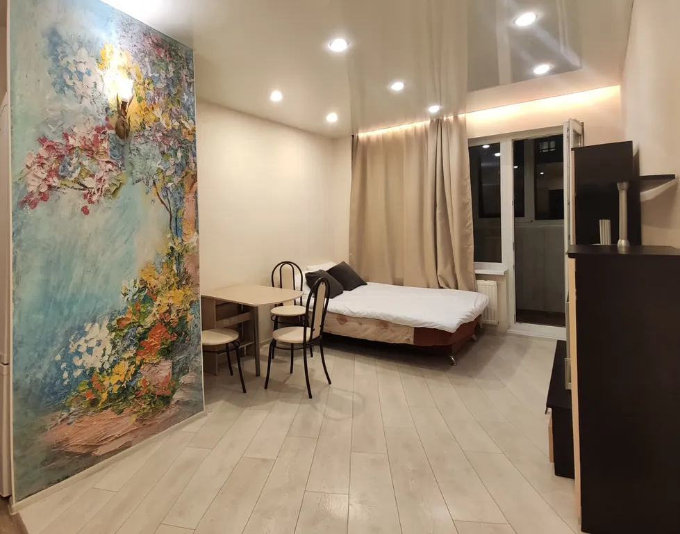 Квартира Уютная студия 10 минут от метро пешком — аренда посуточно в Мурино