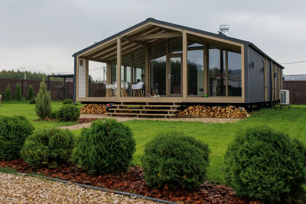 Дом с сибирским чаном в Подмосковье