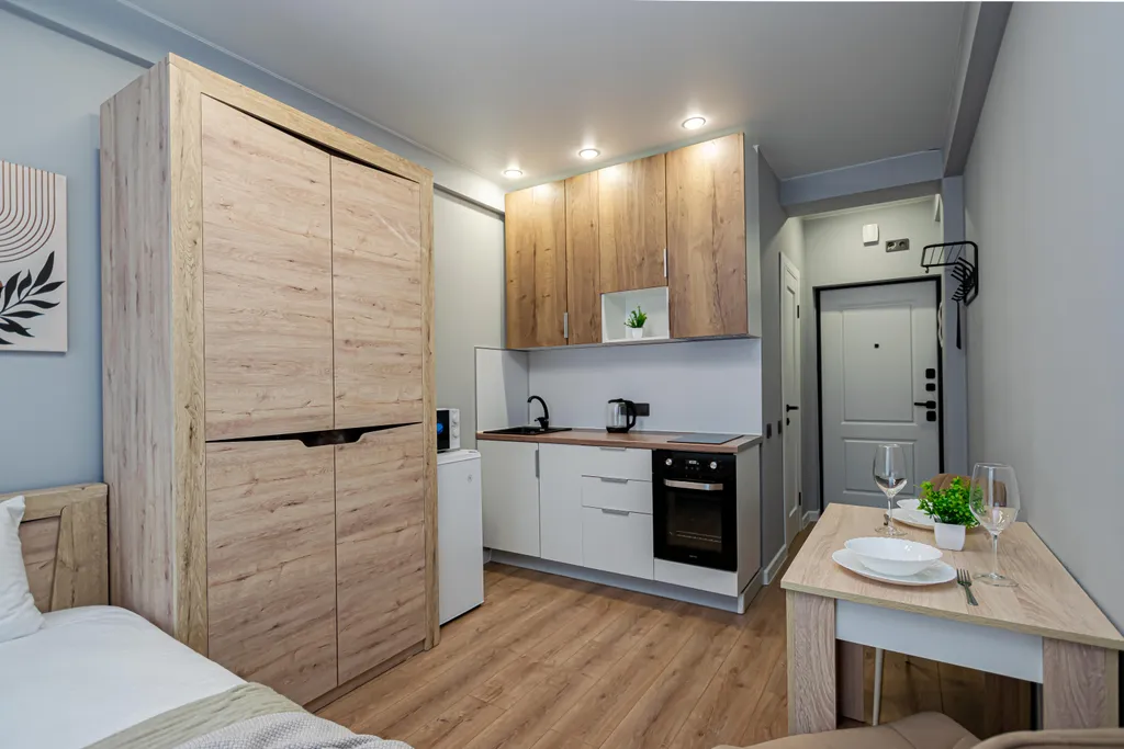 Уютная студия у цирка