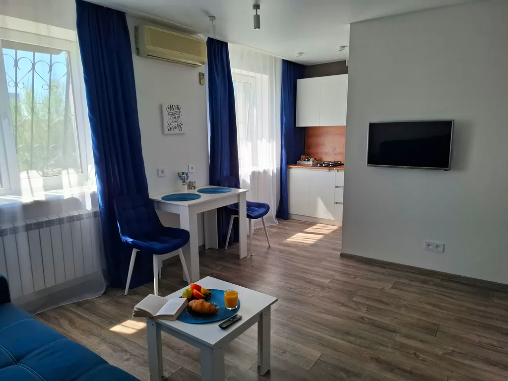 Квартира Уютная квартира-студия в центре города с видом на музей-панораму — Волгоград