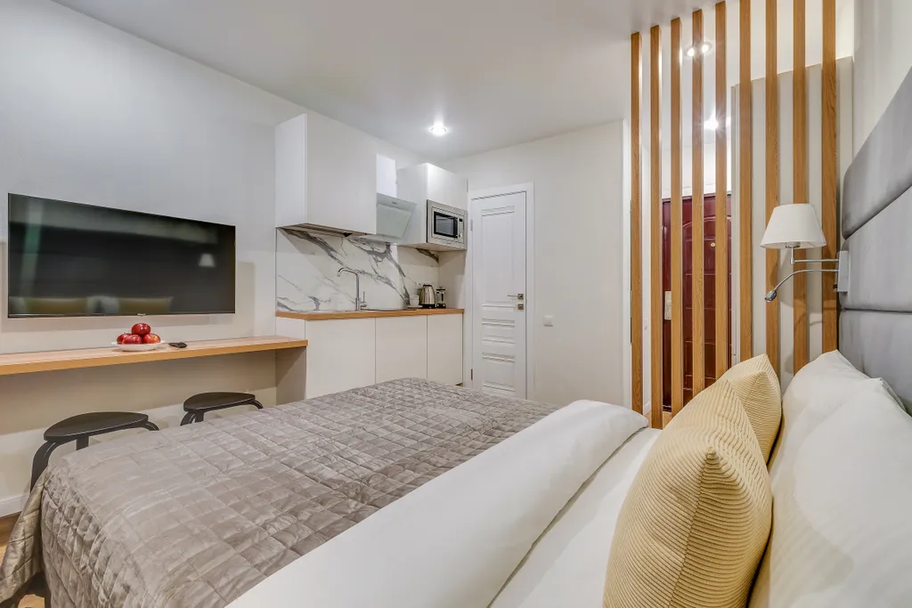 Квартира Стильные апартаменты у метро Комендантский проспект — Санкт-Петербург