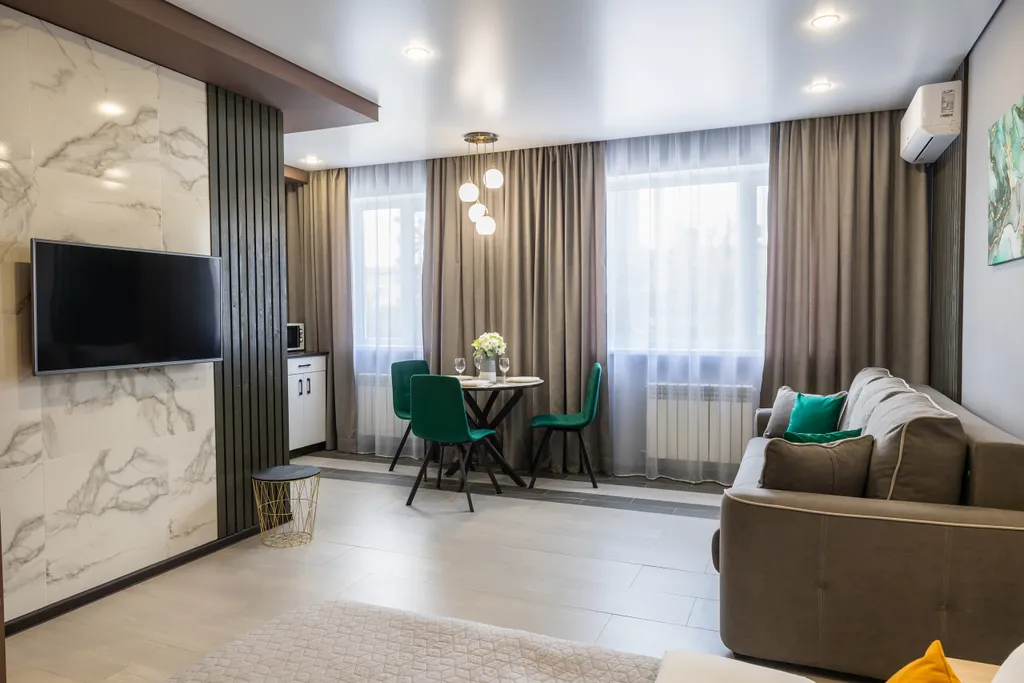 Уютная студия в гостевом доме "Zefir"