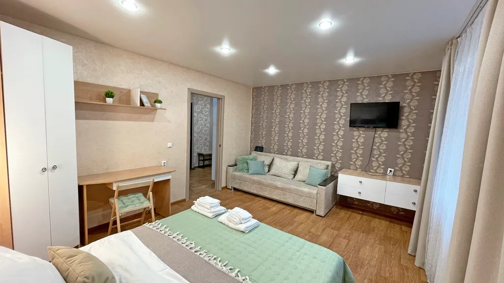 Квартира Однокомнатная квартира в новом доме, лифт, бесконтактное заселение — Аша