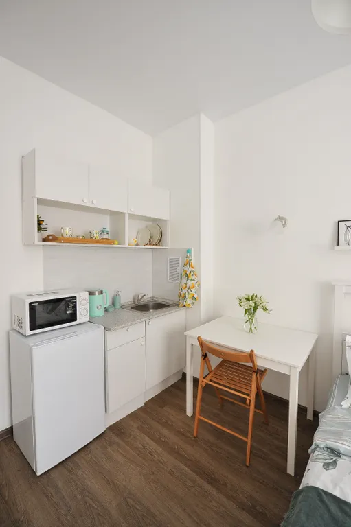 Апартамент с двухспальной кроватью в центре