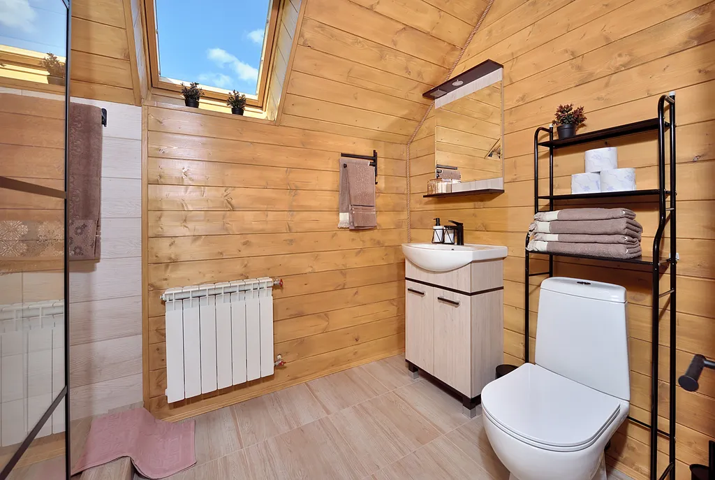 Деревянный большой дом для компаний и семей