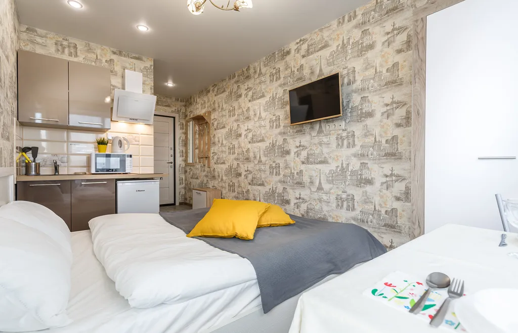 Уютная студия на 24 этаже в элитном ЖК АРТ