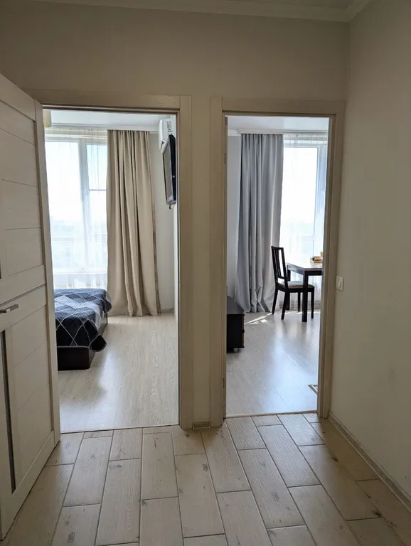 Евроквартира с панорамным видом, в элитном ЖК с фонтаном, центр города