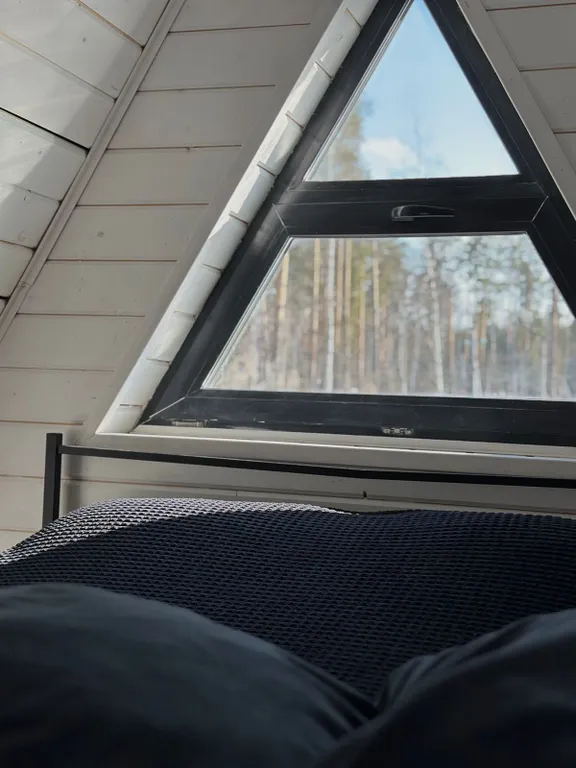 Домик в лесу с банным чаном