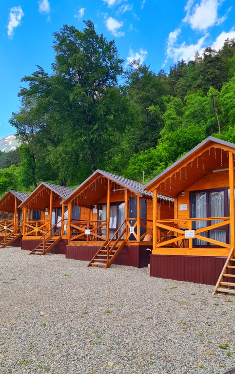 Экодомик с великолепным видом на горы