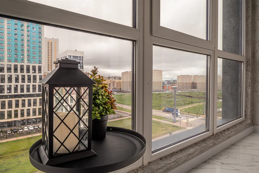 Просторная квартира с красивым видом