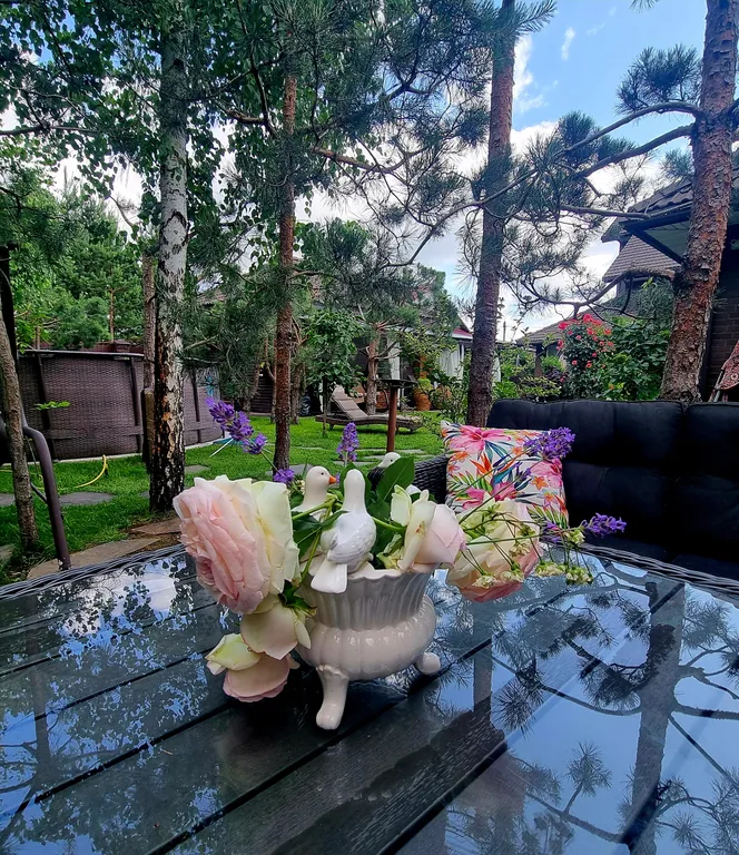 Brest dream garden. Атмосферный гестхаус с шикарным видом на лес