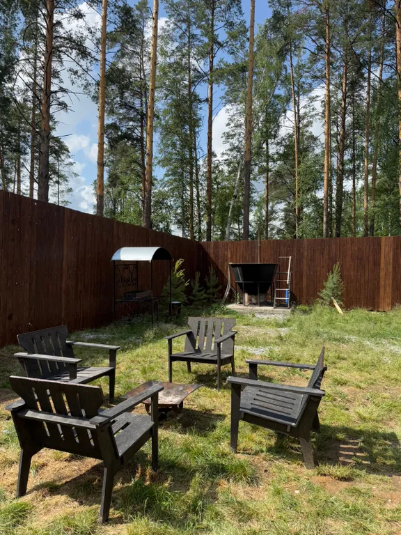 Домик в лесу с банным чаном