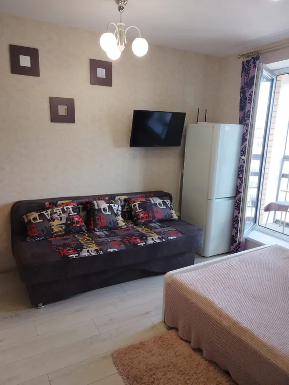 Студия на 16 этаже с большой лоджией