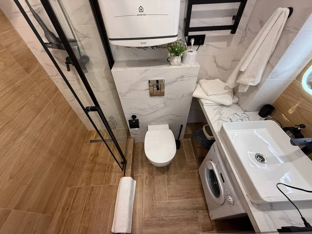 Студия на первой береговой с большой террасой и крутым видом на море