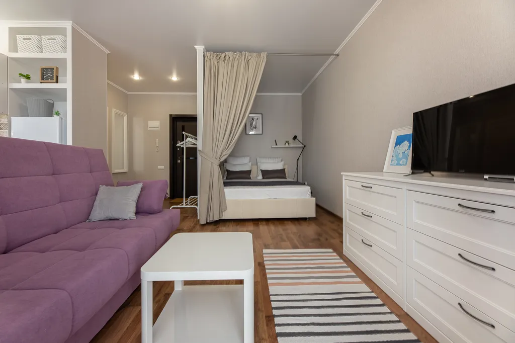 Квартира Квартира Уютная студия в жк Времена года — Анапа