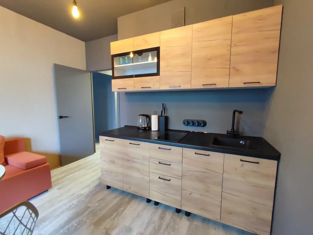 Однокомнатные апартаменты  с современным ремонтом