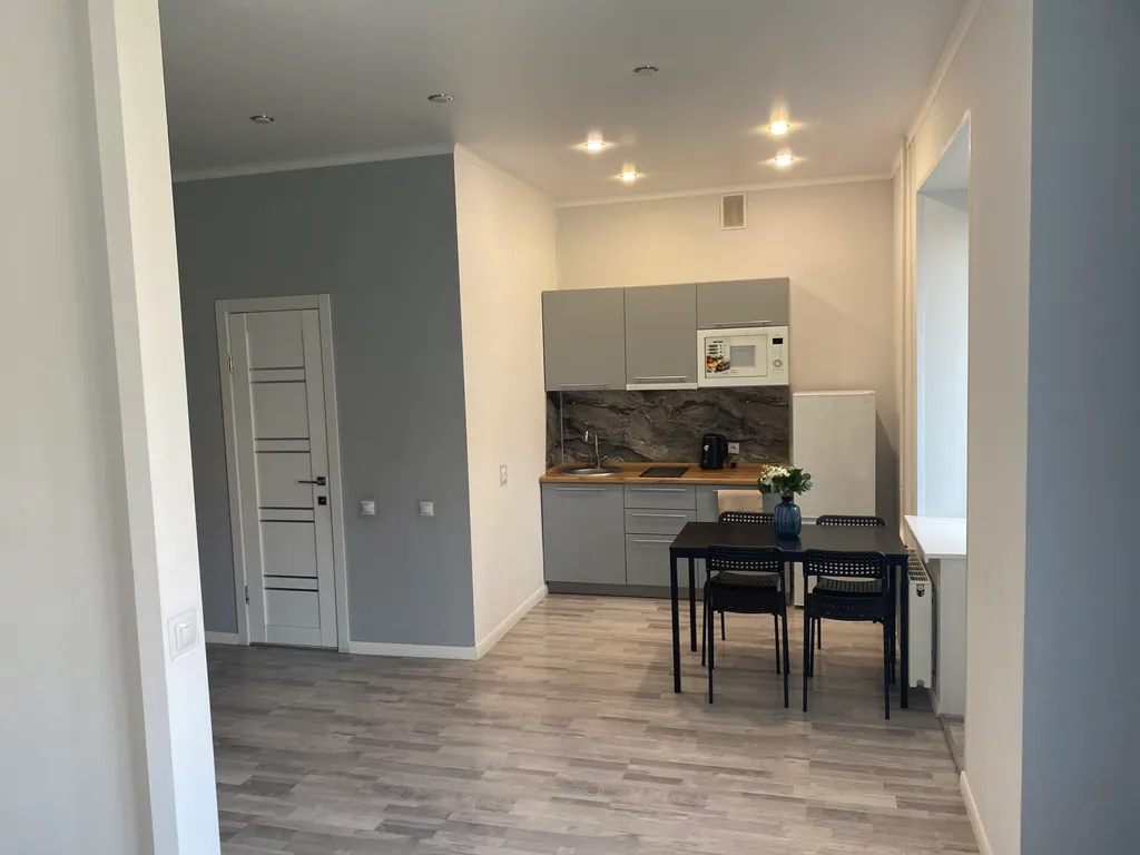 Однокомнатная евро в новом районе