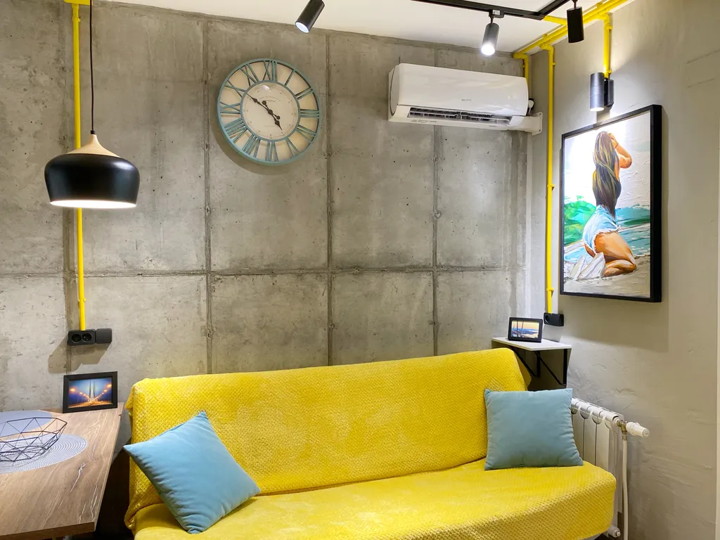 Квартира Уютная квартира в стиле loft с видом на море в ЖК Аякс — Владивосток