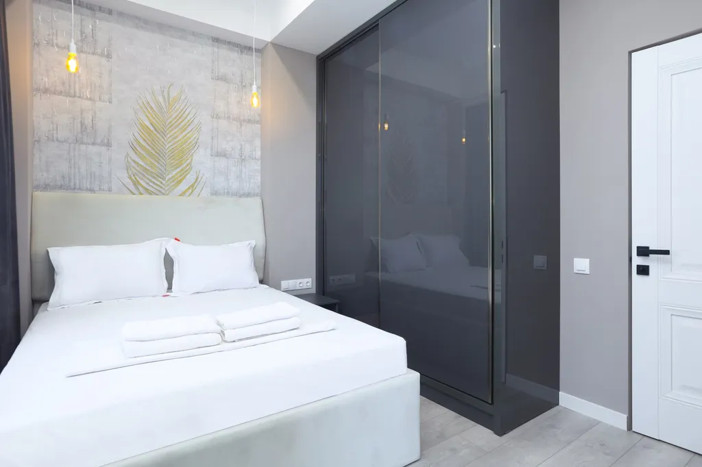 Уютная квартира с 2 спальнями с видом на город