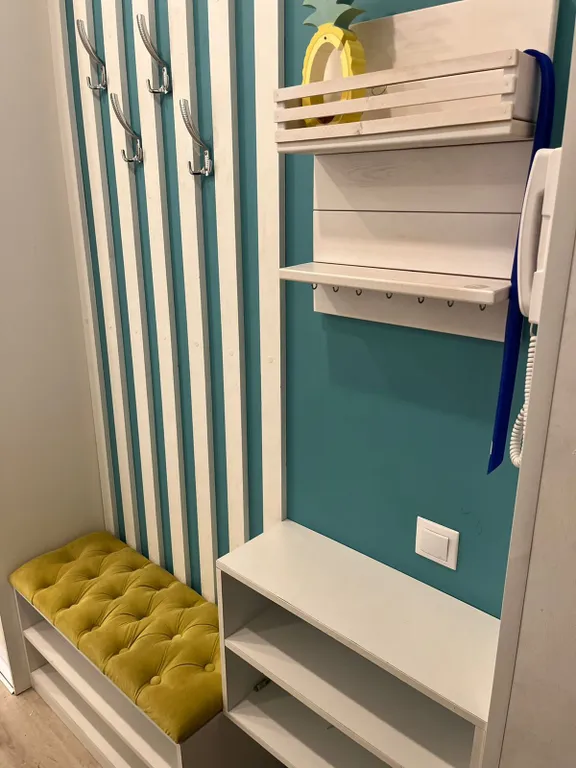 Шикарная квартира с современным ремонтом в цвете Тиффани