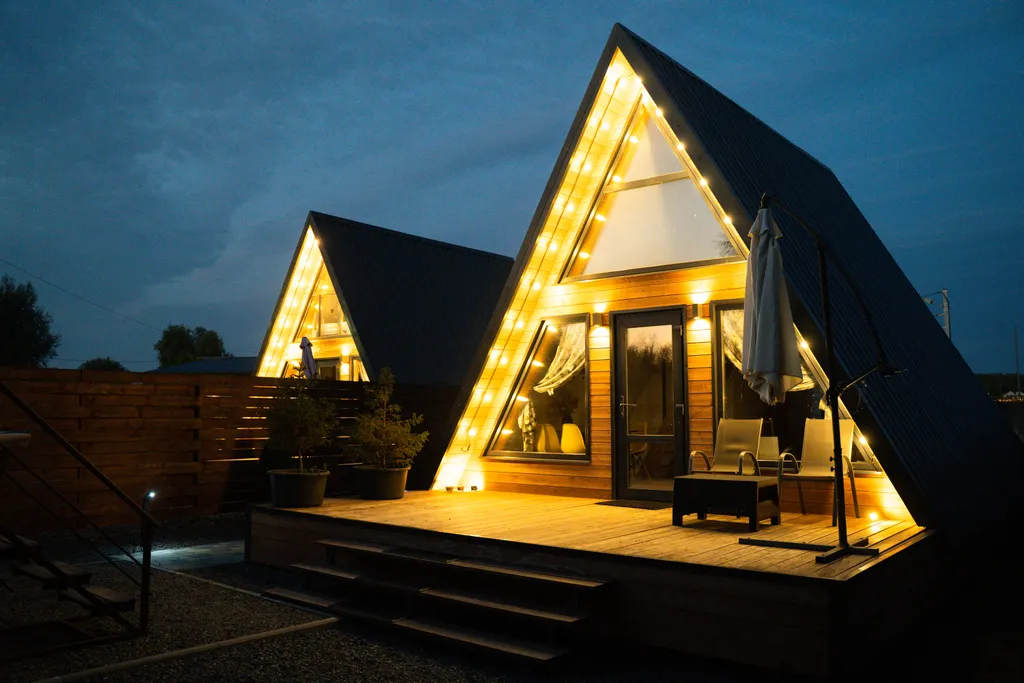 А-фрейм 1 "Глэмпинг "Озерное"