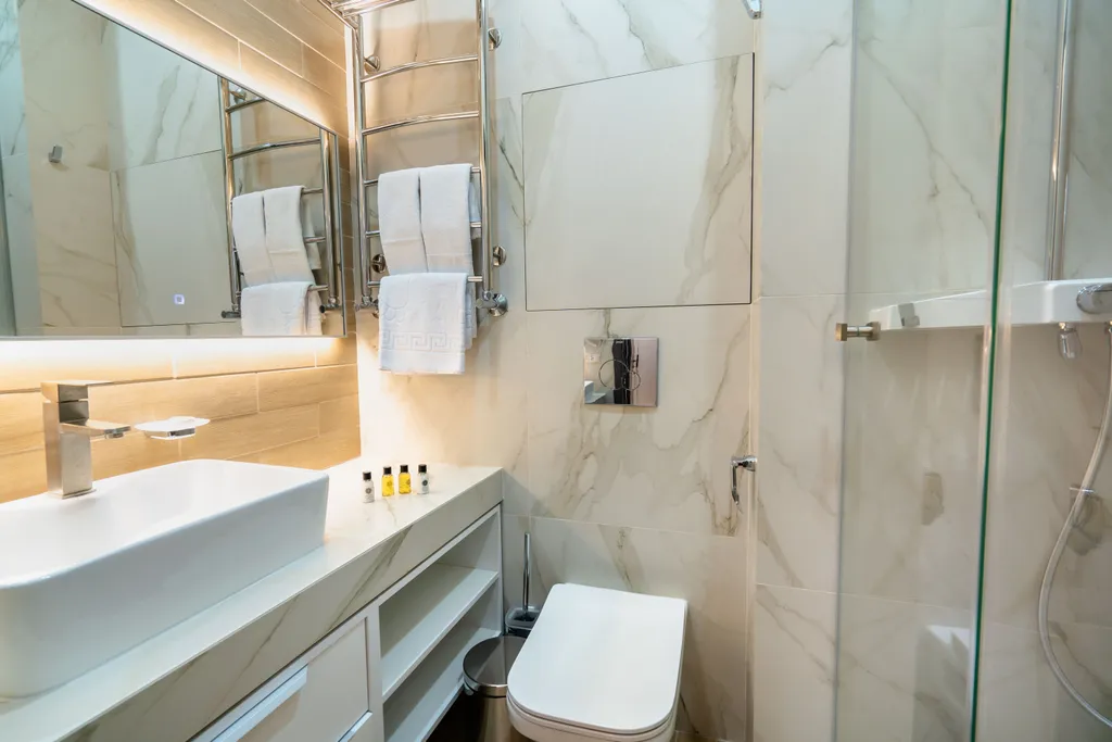 Семейный номер с видом на горы и кухонной зоной