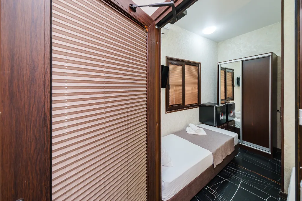 Двухместный бюджетный номер с двумя раздельными кроватями