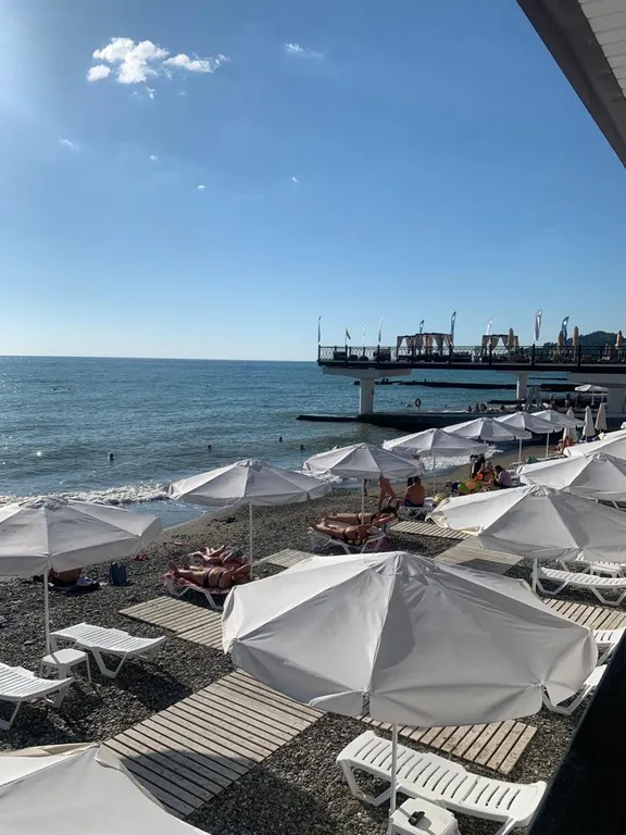 Отличная квартира-студия для семейного отдыха в 5 минутах от моря