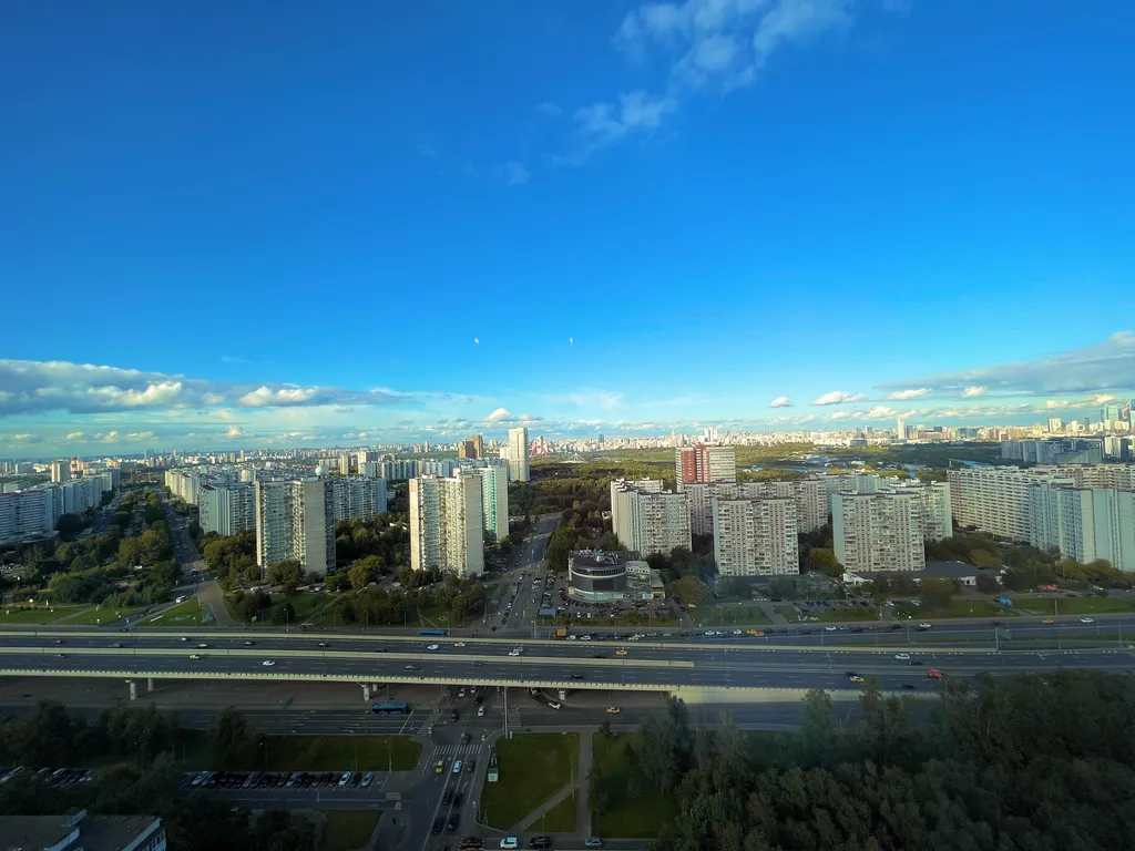 Квартира Квартира Уютная студия с панорамным видом — Москва
