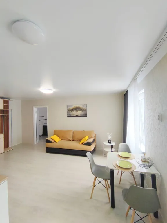 Уютная евродвушка с современным ремонтом готова принимать гостей