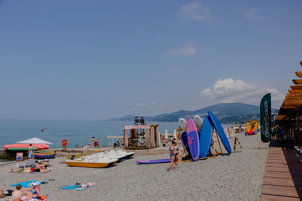 Квартира Квартира Апартамент с видом на море — Адлер