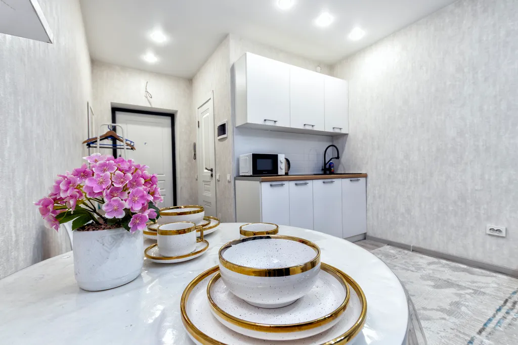 Светлая и современная 1-комнатная квартира