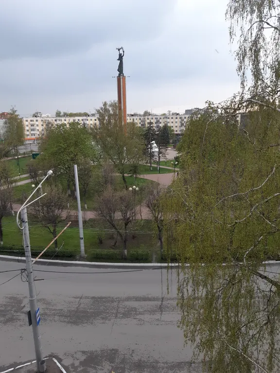Квартира в центре города с видом на центральную площадь Победы