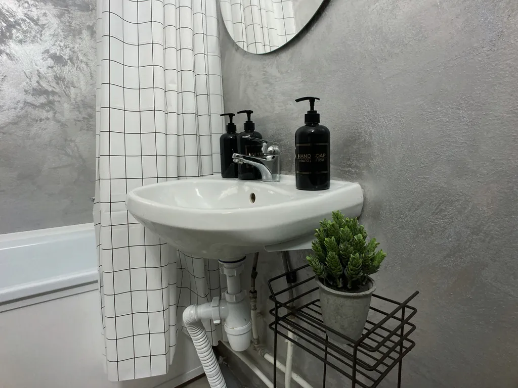 Студия на 25 этаже с видом на город