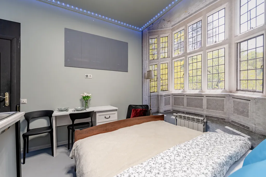 Квартира Квартира Уютная студия с проектором, без окна — Москва