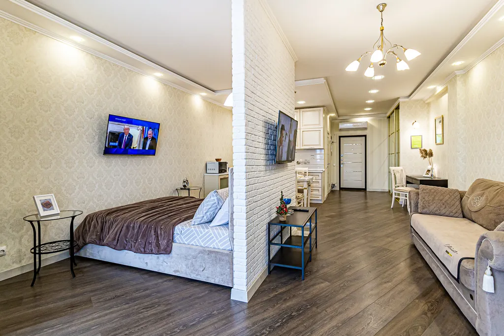 Квартира Шикарная квартира с витражным остеклением — Краснодар