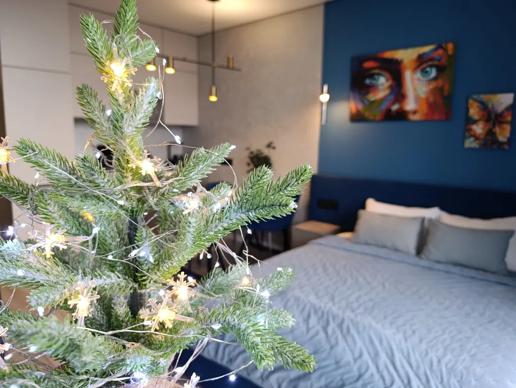 Дизайнерская студия Ls-art-crystal blue с видом на море с 13 этажа