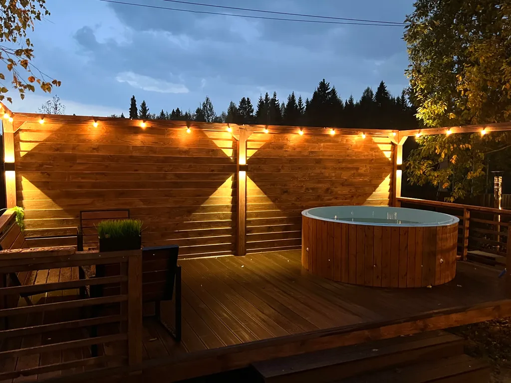 Дом с кедровой баней и чаном