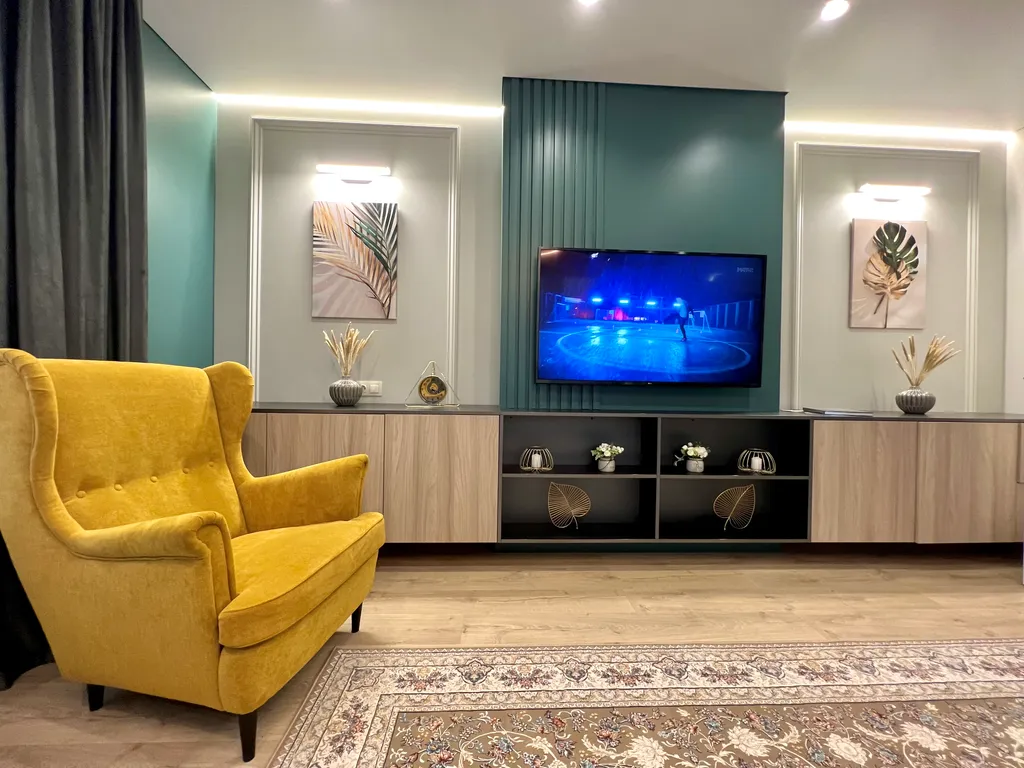 Уютная современная квартира с дизайнерским ремонтом