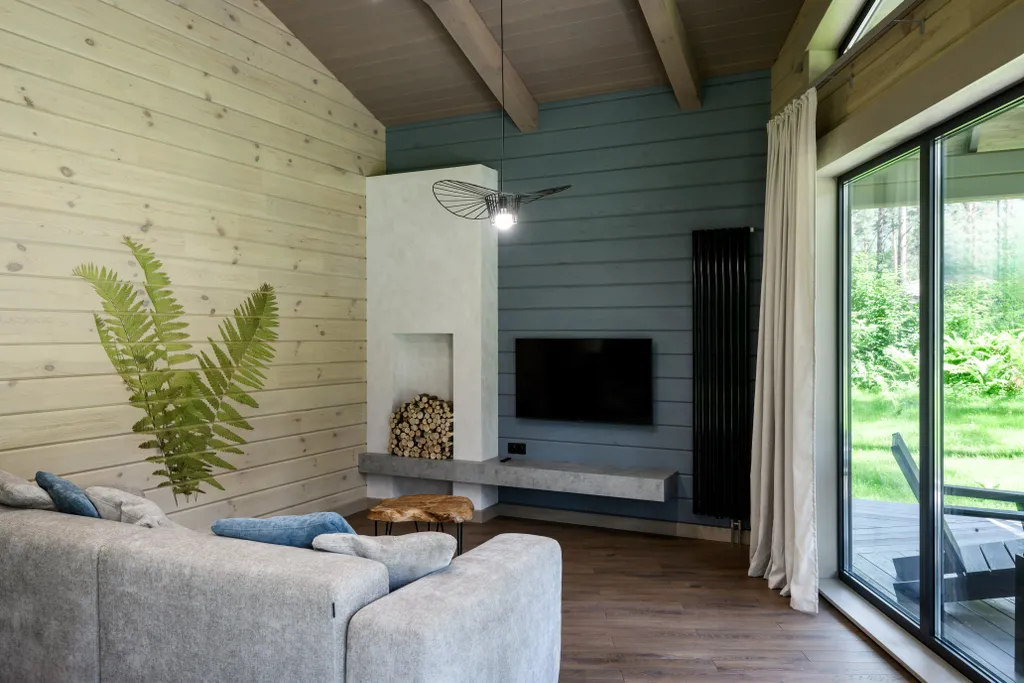 Новый шале в горах Алтая