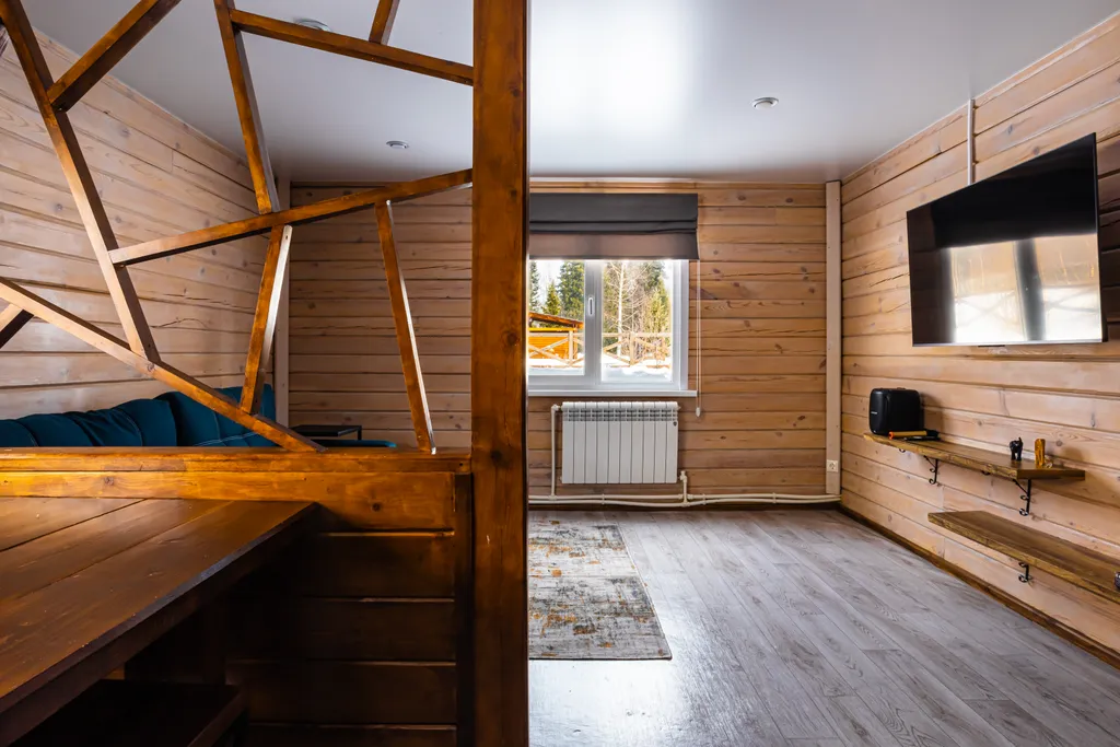 Уютный и просторный коттедж в стиле Шале