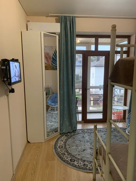 Уютная студия в Сукко у моря с видом на горы