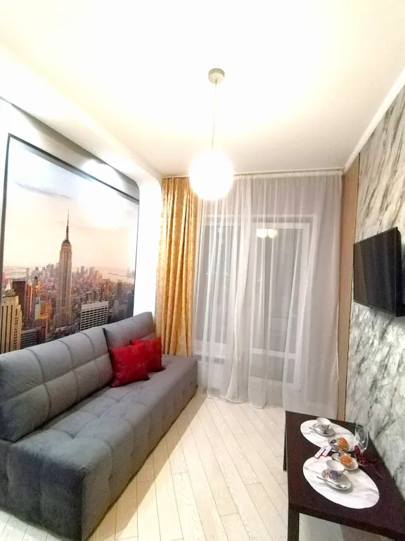 Квартира Двухкомнатная квартира с видом на город в 7 минутах езды от Кремля — Великий Новгород