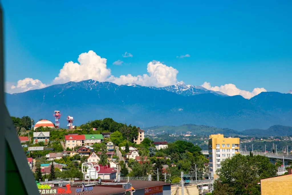 Квартира Стильная квартира с балконом Грин сейл 2 — Адлер