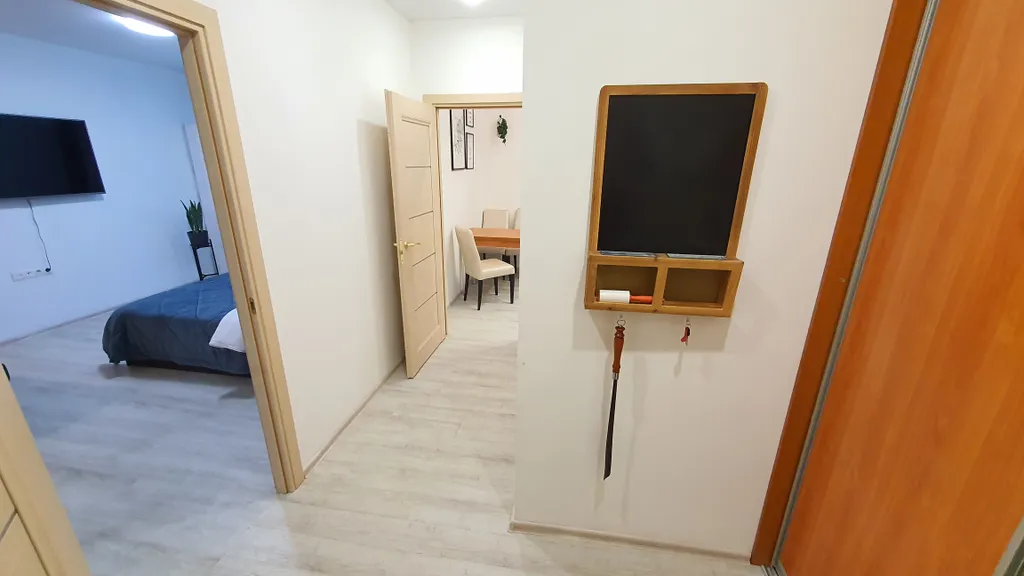 Апартаменты Мириады с большой кроватью