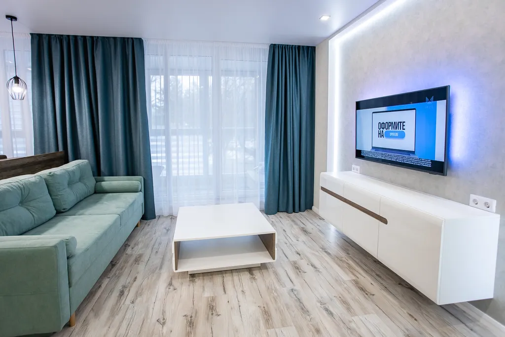 Апартаменты в Баден СПА подогреваемым уличным бассейном