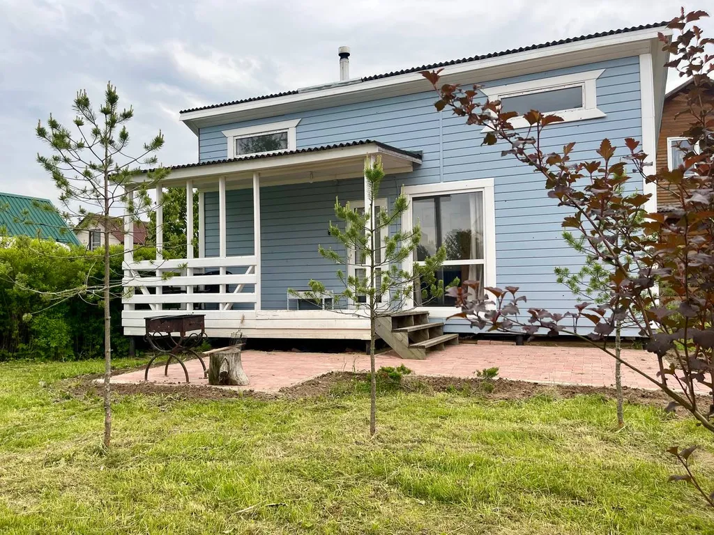 Норвежский домик с отдельной баней на дровах