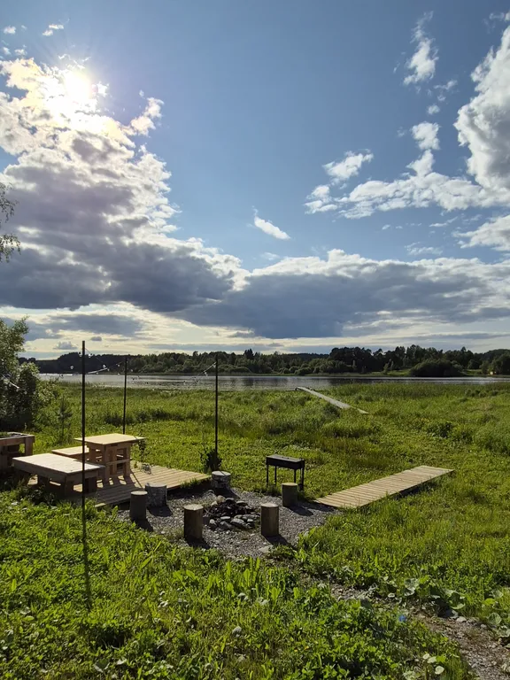 Дом на первой линии Ладожского озера