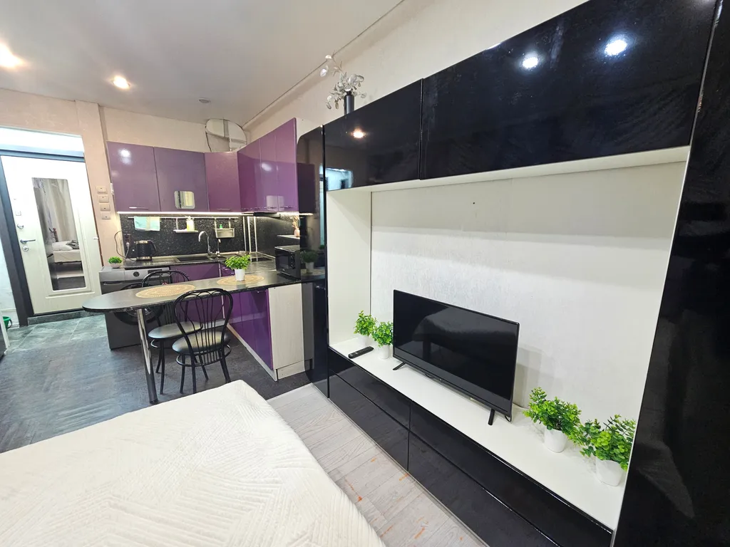 Уютная студия для двух гостей