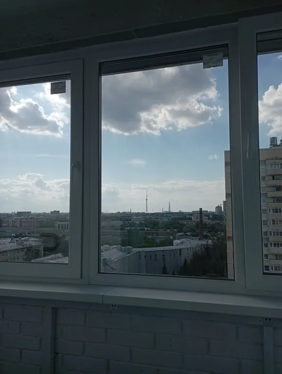 Квартира Квартира Уютная студия близко к центру, виды на Смольный, Исаакий и Лахту — Санкт-Петербург